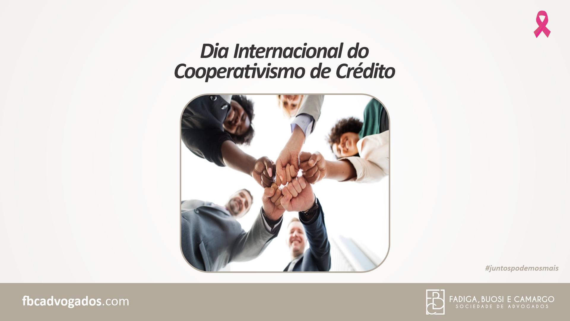 Dia Internacional do Cooperativismo de Crédito