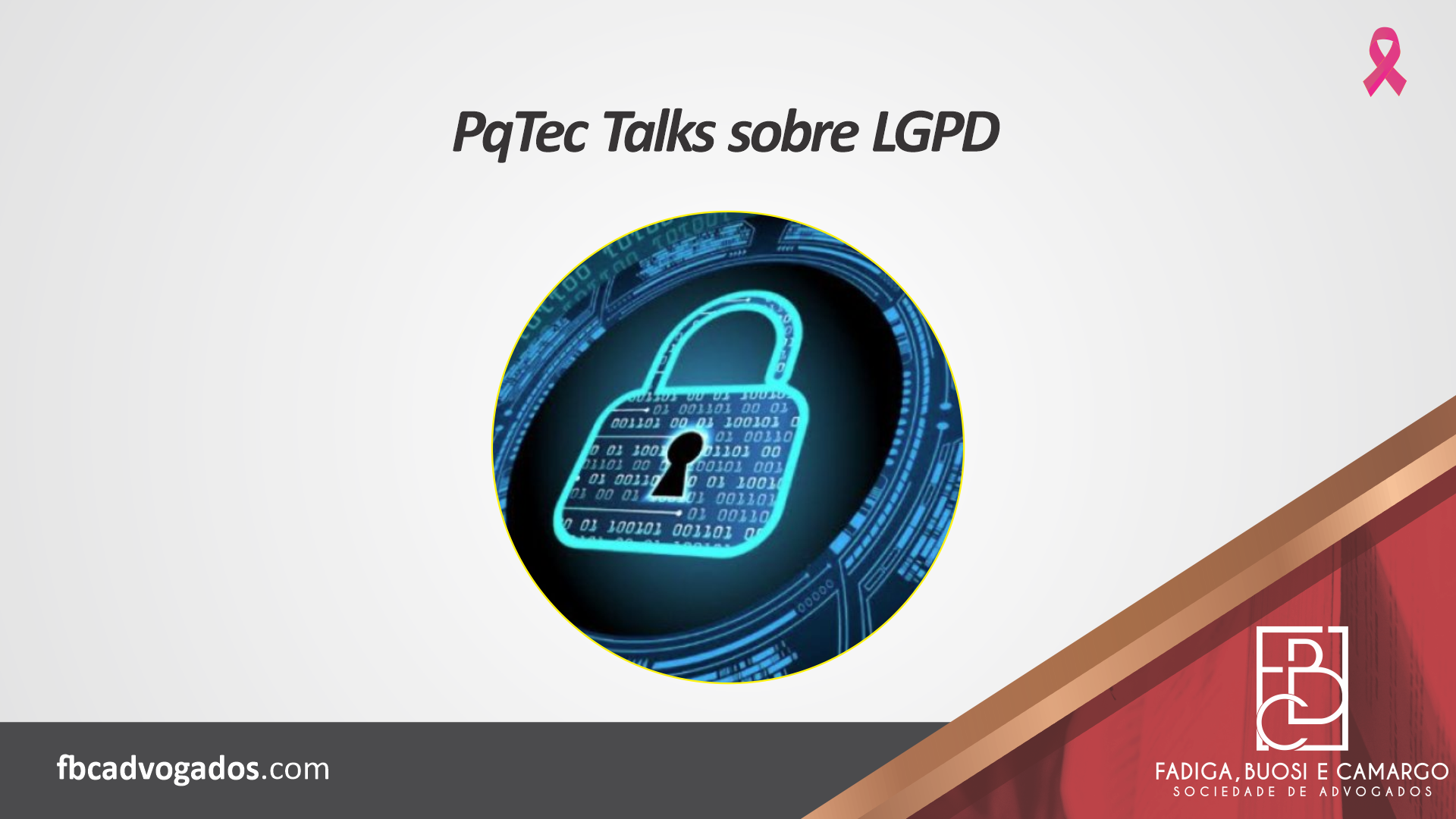 PqTec Talks sobre LGPD em parceria com a Faculdade Santo Antônio