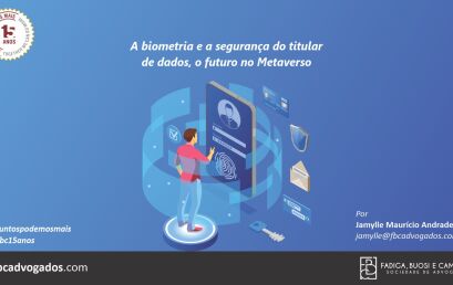 A biometria e a segurança do titular de dados, o futuro no Metaverso.